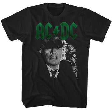 Acdc-Angus Growl-Black Adult S/S T-Shirt - Black