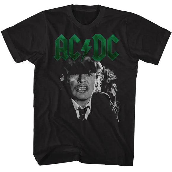 Acdc-Angus Growl-Black Adult S/S T-Shirt - Black