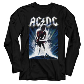 Acdc-Acdcacdc-Black Adult L/S T-Shirt - Black