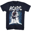 Acdc-Acdcacdc-Navy Adult S/S T-Shirt - Navy