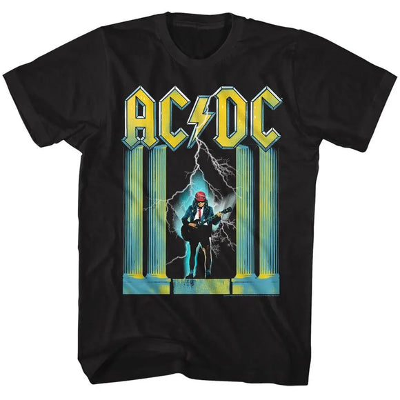 Acdc-Wmhold-Black Adult S/S T-Shirt - Black