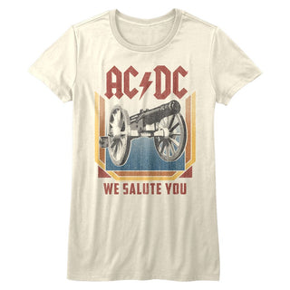 Acdc Salute Ladies T-Shirts