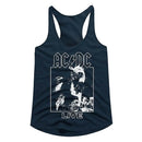 Acdc-Live-Midnight Navy Ladies Racerback-S - Midnight Navy