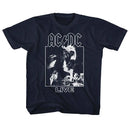 Acdc-Live-Navy Toddler S/S T-Shirt-4T - Navy