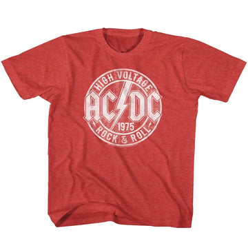 Acdc-R&R-Red Heather Toddler S/S T-Shirt-4T - Red Heather