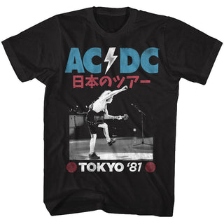 Acdc Tokyo 81 Adult T-Shirts