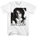 Alice Cooper-Alice Cooper A Cooper Photograph-White Adult S/S T-Shirt - White