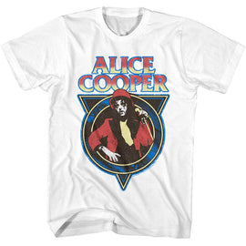 Alice Cooper-Alice Cooper Wwac-White Adult S/S T-Shirt - White
