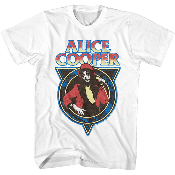 Alice Cooper-Alice Cooper Wwac-White Adult S/S T-Shirt - White
