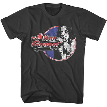 Alice Cooper-Alice Cooper Classic Alice-Smoke Adult S/S T-Shirt - Smoke