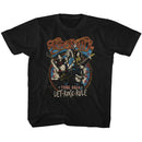 Aerosmith-Let Rock Rule-Black Youth S/S T-Shirt (7-8) - Black