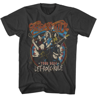 Aerosmith Let Rock Rule Adult T-Shirts