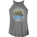 Aerosmith-Aerosmith Rollin-Gray Frost Ladies Sleeveless Rocker Tank-S - Gray Frost