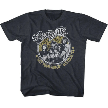 Aerosmith-Getyourwings-Vintage Navy Toddler S/S T-Shirt-3T - Vintage Navy