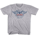 Est 1970-Graphite Heather Youth S/S T-Shirt-Xs - Graphite Heather
