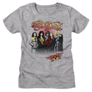 Aerosmith-Aerosmith Nice Jackets-Athletic Heather Ladies S/S T-Shirt - Athletic Heather