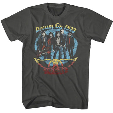 Aerosmith-Dream On-Smoke Adult S/S T-Shirt - Smoke