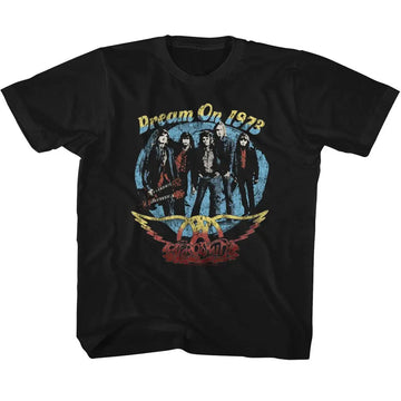Aerosmith-Dream On-Black Toddler S/S T-Shirt-2T - Black