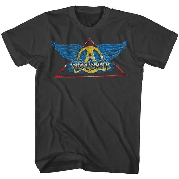 Aerosmith-Aerosmith-Smoke Adult S/S T-Shirt - Smoke