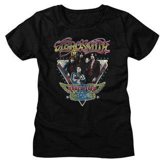 Aerosmith Aerosmith World Tour Ladies T-Shirts