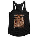 Aerosmith-Aerosmith Toys Album Cover-Black Ladies Slimfit Racerback-S - Black
