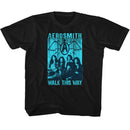 Aerosmith-Aero This Way2-Black Youth S/S T-Shirt-Xs (5-6) - Black