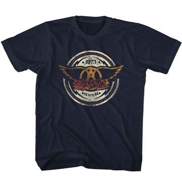 Aerosmith-Aerocircle-Navy Toddler S/S T-Shirt-3T - Navy