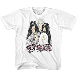 Aerosmith Cartoons Youth T-Shirts