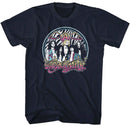 Aerosmith-Aerogaudy-Navy Adult S/S T-Shirt - Navy