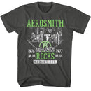 Aerosmith-Rockstar-Smoke Adult S/S T-Shirt - Smoke