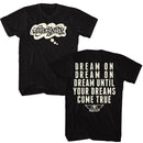 Aerosmith-Dreamon-Black Adult S/S T-Shirt ***F&B*** - Black