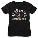 Aerosmith-Aerosmith Seventy Three-Black Ladies S/S T-Shirt - Black