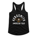 Aerosmith-Seventythree-Black Ladies Racerback-S - Black