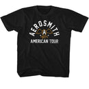 Aerosmith-Seventythree-Black Youth S/S T-Shirt (7-8) - Black