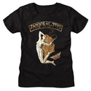 Aerosmith-Aerosmith Pandoras Toys-Black Ladies S/S T-Shirt - Black