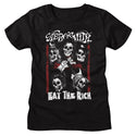 Aerosmith Aerosmith Eat The Rich Skull Ladies T-Shirts