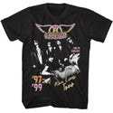 Aerosmith Aerosmith Nine Lives Tour Adult T-Shirts