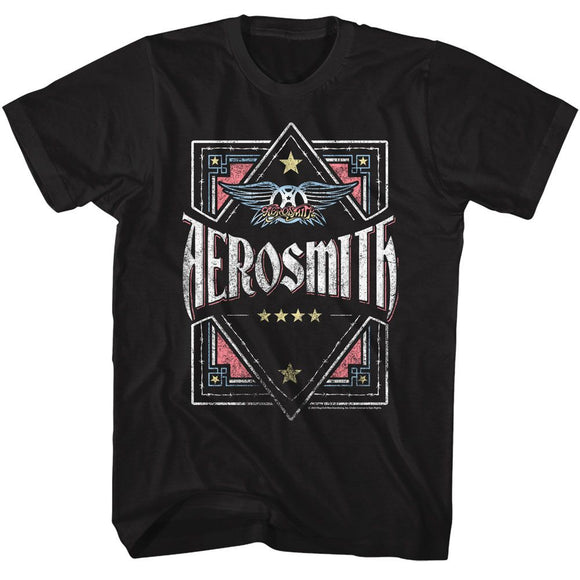 Aerosmith-Aerosmith Box-Black Adult S/S T-Shirt - Black