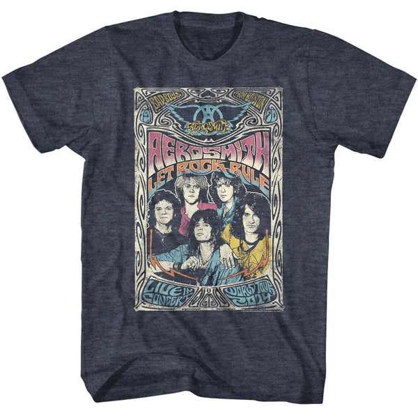 Aerosmith Aerosmith Let Rock Rule Adult T-Shirts