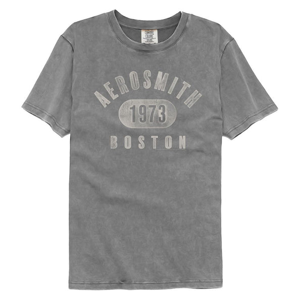Aerosmith Aerosmith 1973 Boston Adult T-Shirts