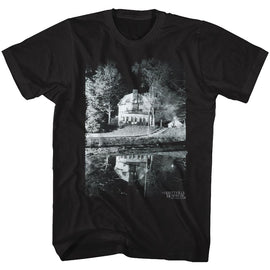 Amityville Horror-Good Night-Black Adult S/S T-Shirt - Black
