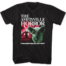 Amityville Horror-Pig And House-Black Adult S/S T-Shirt - Black