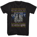 Amityville Horror Amityville Horror Better Get Out Adult T-Shirts