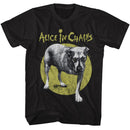 Alice In Chains-Alice In Chains Self Titled-Black Adult S/S T-Shirt - Black