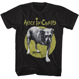 Alice In Chains-Alice In Chains Self Titled-Black Adult S/S T-Shirt - Black