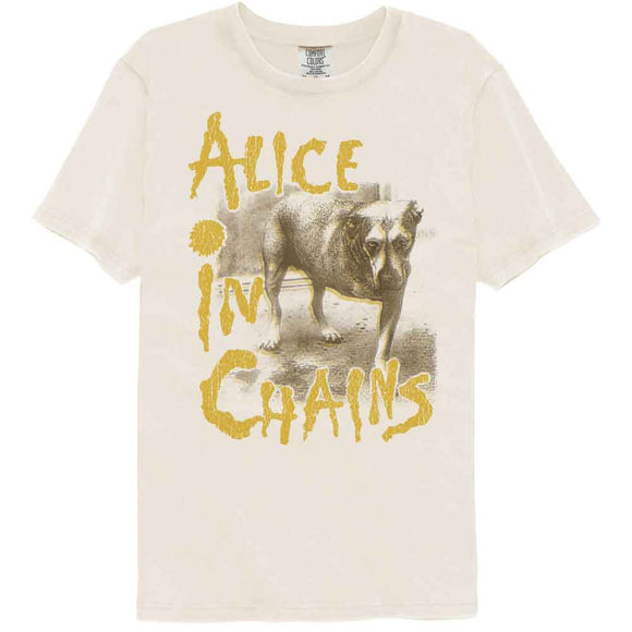 Alice In Chains-Alice In Chains Sepia Tripod-Ivory Adult S/S Comfort Color T-Shirt - Ivory