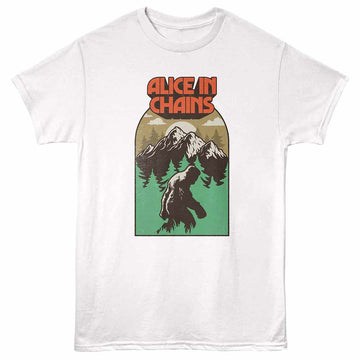 Alice In Chains Big Foot White Adult T-Shirt