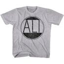 Muhammad Ali-Ali Circle-Gray Heather Toddler S/S T-Shirt-3T - Gray Heather