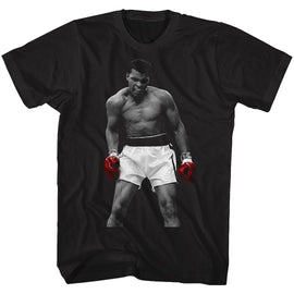 Muhammad Ali-Again-Black Adult S/S T-Shirt - Black