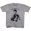 Muhammad Ali-Ali Nough Said-Gray Heather Youth S/S T-Shirt (7-8) - Gray Heather